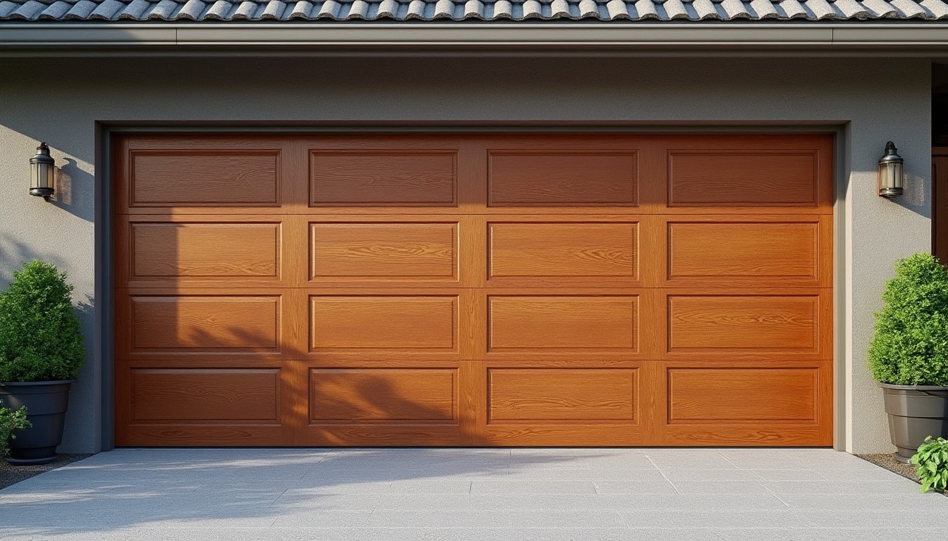 découvrez nos portes de garage en bois à 2 vantaux alliant durabilité, facilité d'entretien et options adaptées à votre budget. choisissez la qualité et l'élégance pour votre garage.