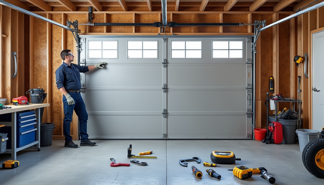 découvrez comment installer une porte de garage en toute sécurité : les outils nécessaires, le temps requis et les précautions à prendre pour un montage réussi.