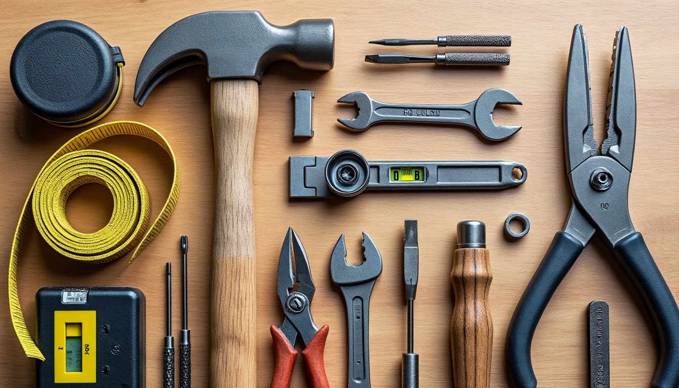découvrez la liste essentielle d'outillage de base pour réaliser vos projets diy efficacement et sans perdre de temps.