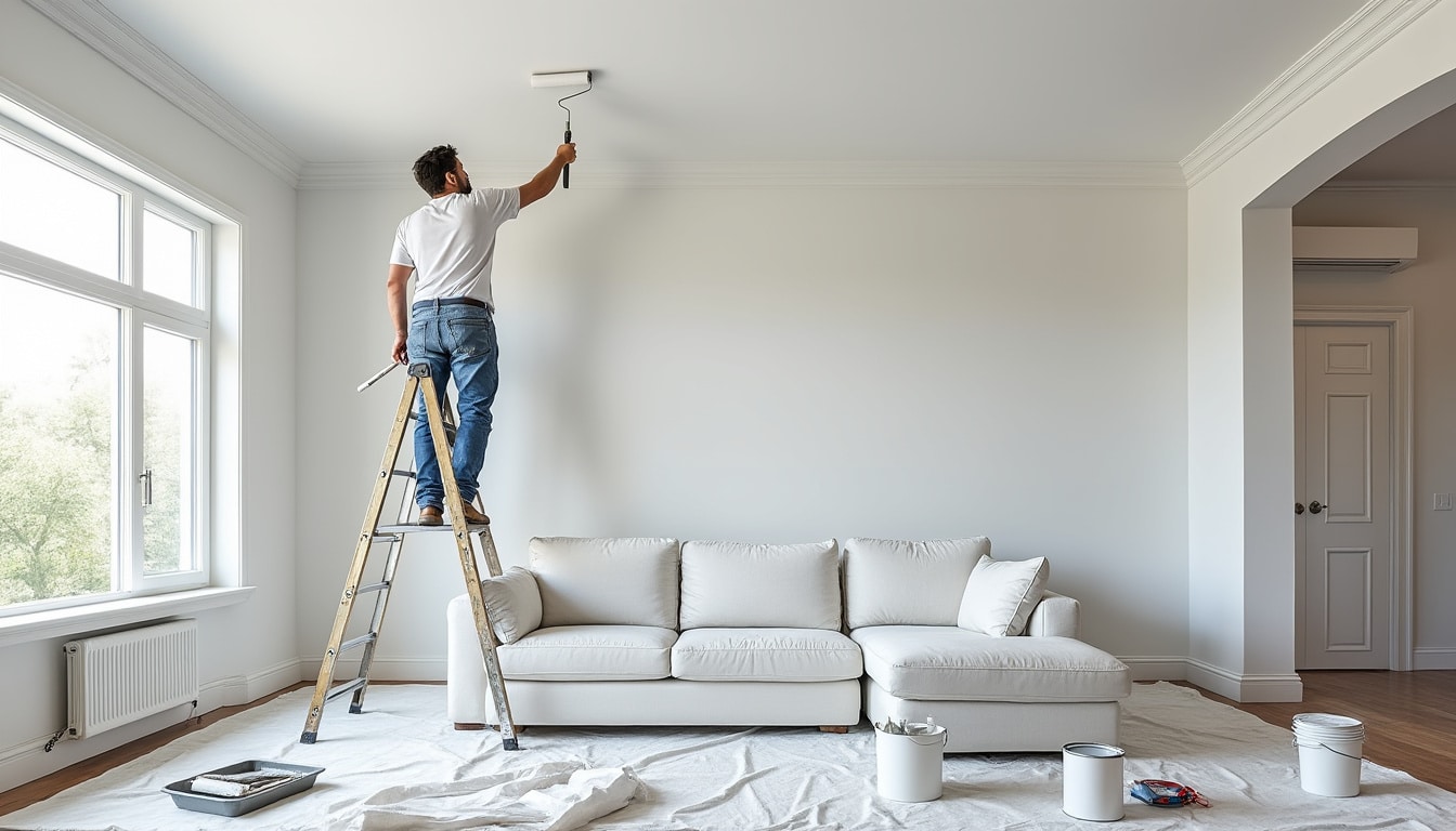 découvrez l’ordre des opérations pour peindre une pièce efficacement : préparation des surfaces, protection, application de la peinture et finitions.