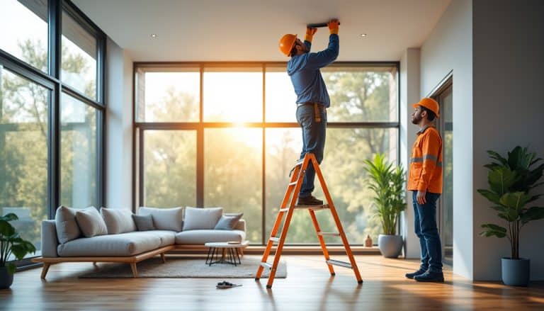 Travailler en hauteur chez soi : les précautions